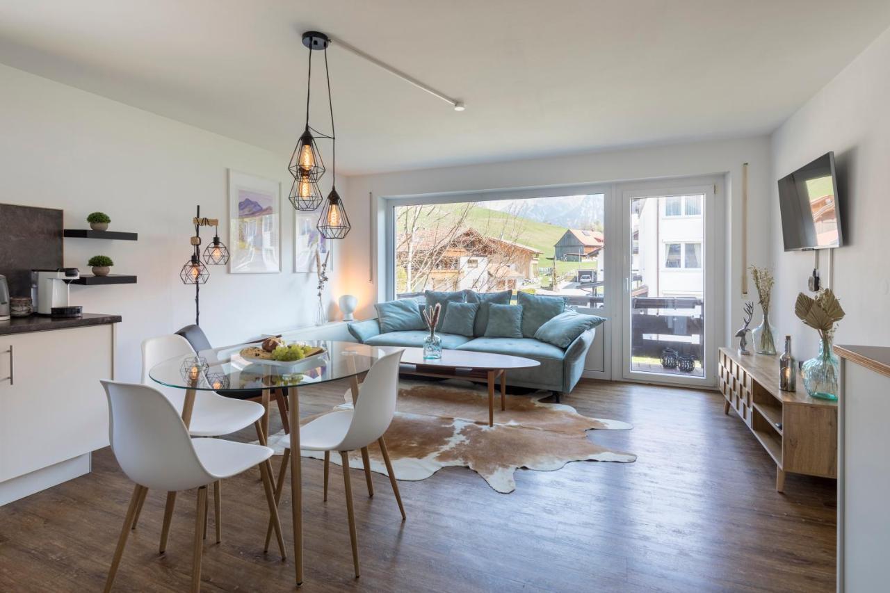 Design Apartment „Alpengluehen“ Nahe Breitachklamm Oberstdorf Extérieur photo